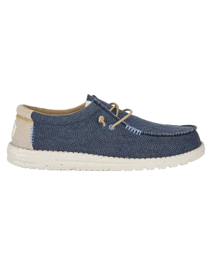 Wally Coastline Jute Shoes in Navy