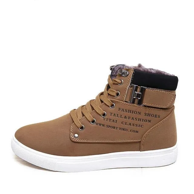 West Louis™ Hot High Top Fashion Warm Shoes