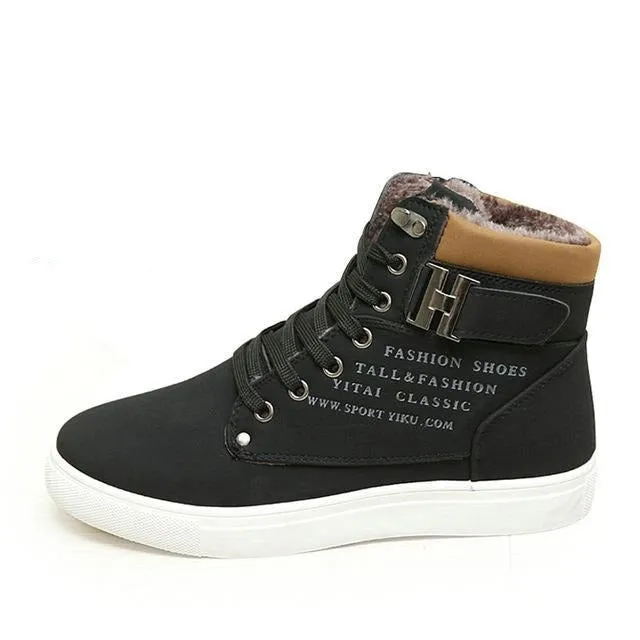 West Louis™ Hot High Top Fashion Warm Shoes