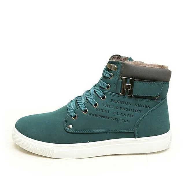 West Louis™ Hot High Top Fashion Warm Shoes