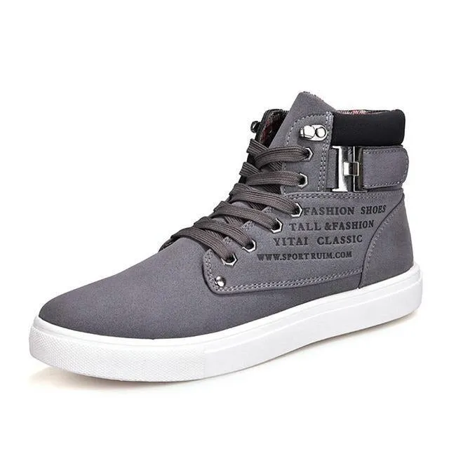 West Louis™ Hot High Top Fashion Warm Shoes