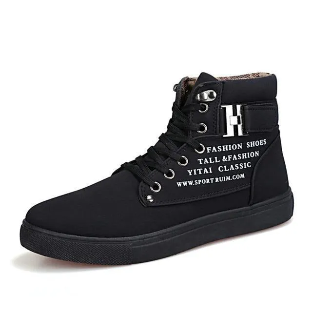 West Louis™ Hot High Top Fashion Warm Shoes