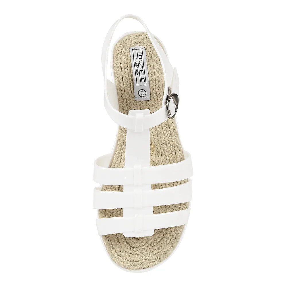 White Flat Shoes