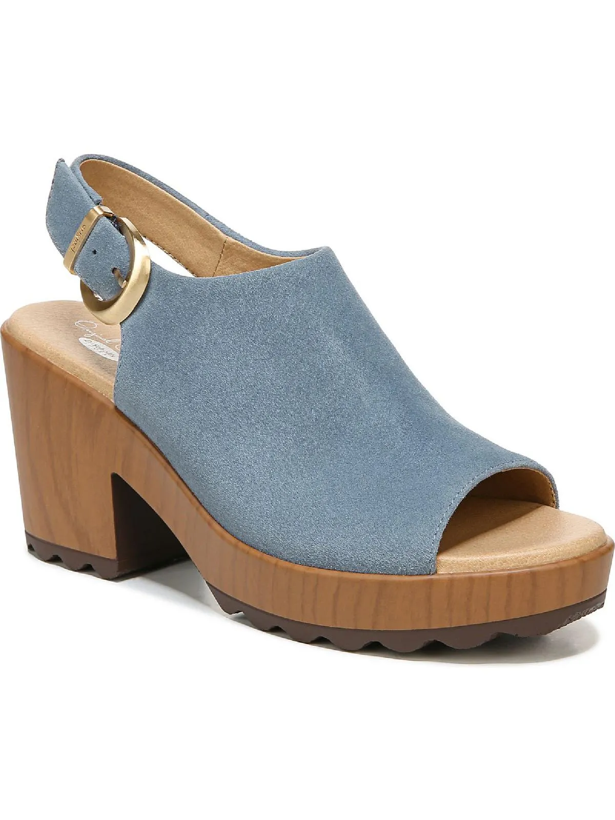 Wind Down Womens Cushioned Footbed Open Toe Clogs
