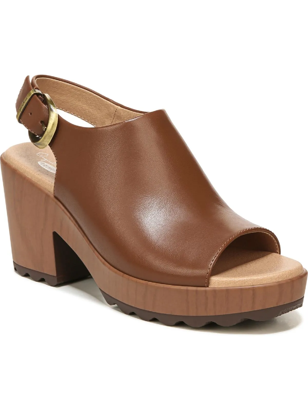 Wind Down Womens Cushioned Footbed Open Toe Clogs
