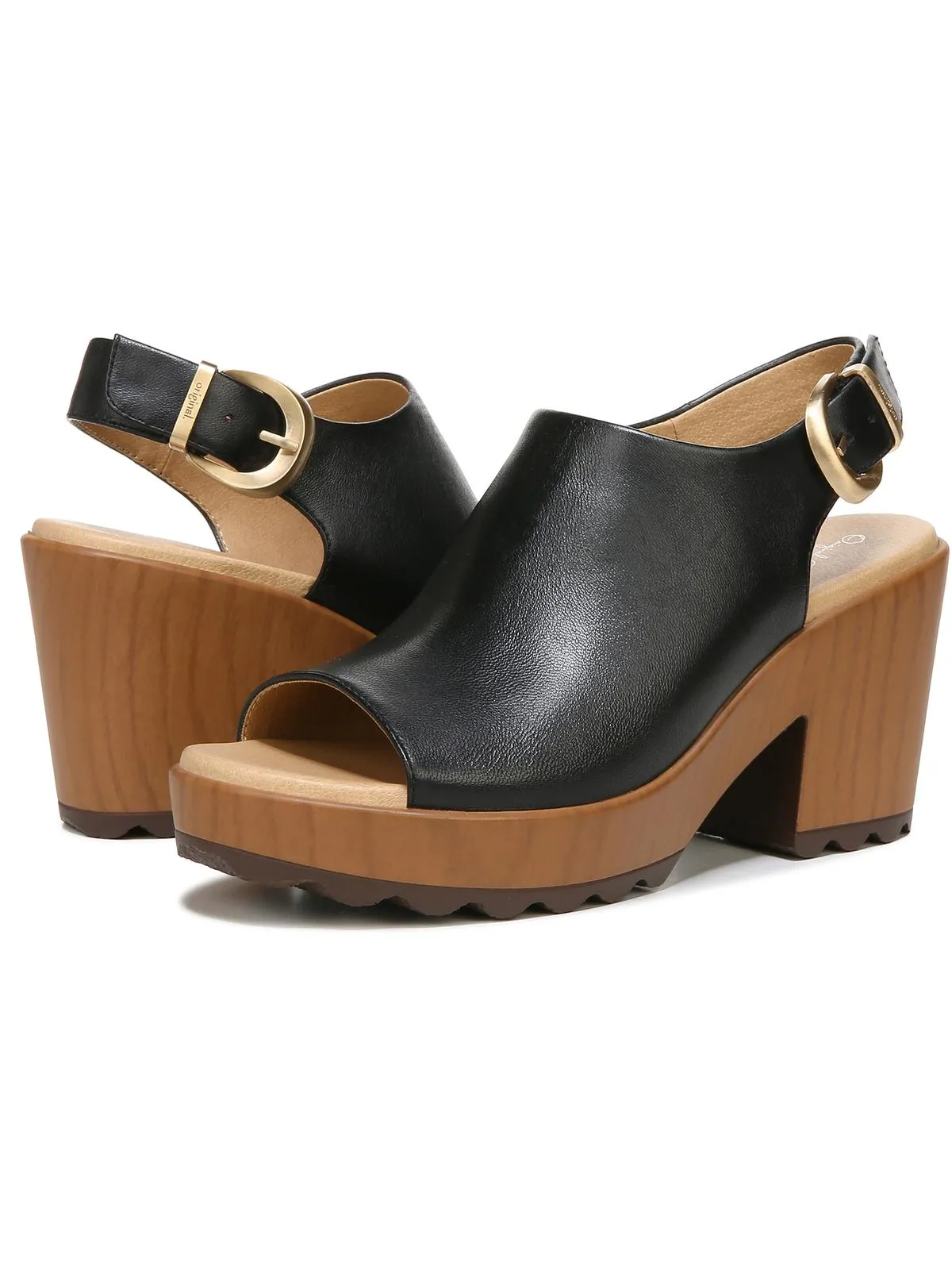Wind Down Womens Cushioned Footbed Open Toe Clogs