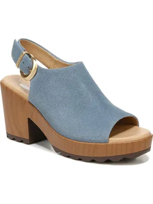Wind Down Womens Cushioned Footbed Open Toe Clogs