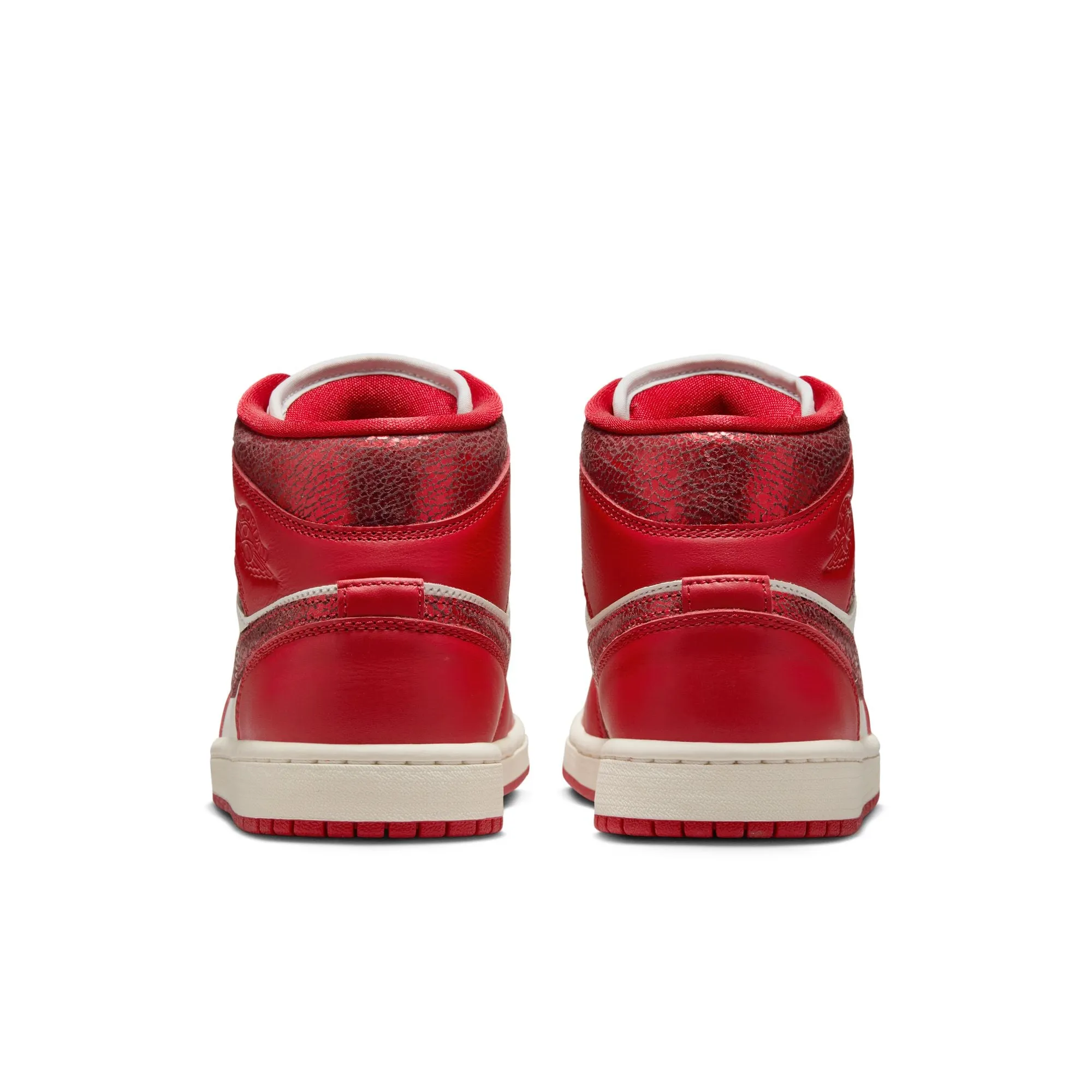 Women's Air Jordan 1 Mid SE Sail/varsity Red-team Red HJ9337-106