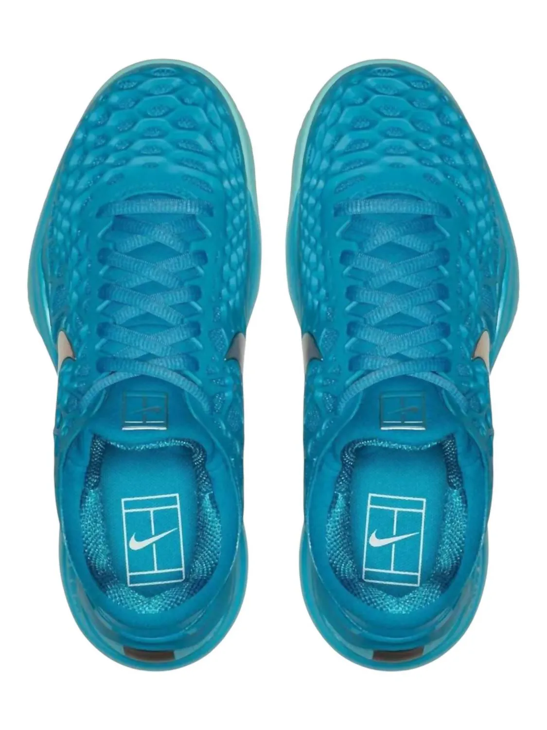 Women's Air Zoom Cage Shoes In Blue