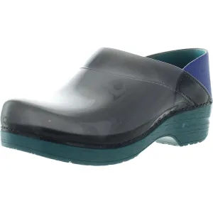 Womens Colorblock Leather Work & Safety Shoes