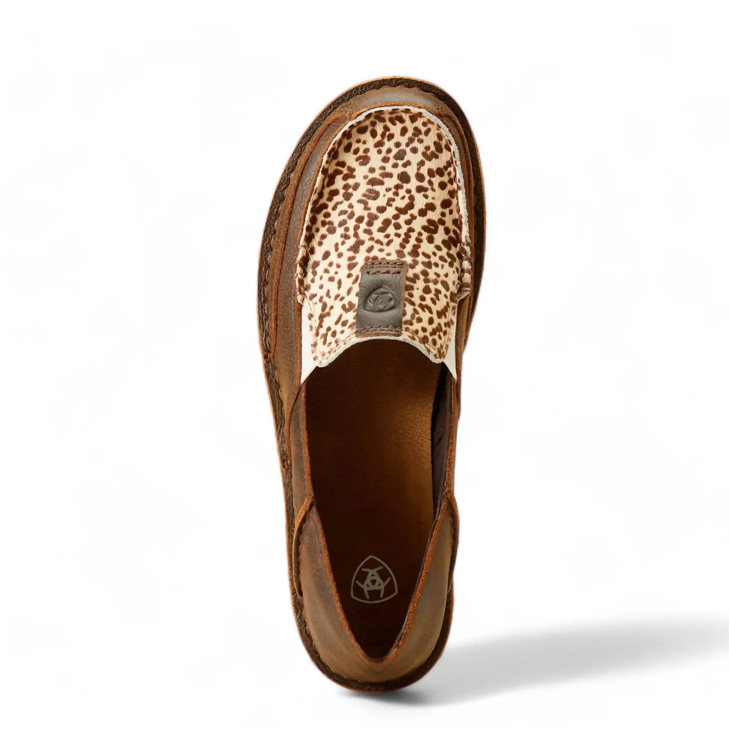 Women's Cruiser Shoes In Vintage Bomber/ Cheetah Hair On