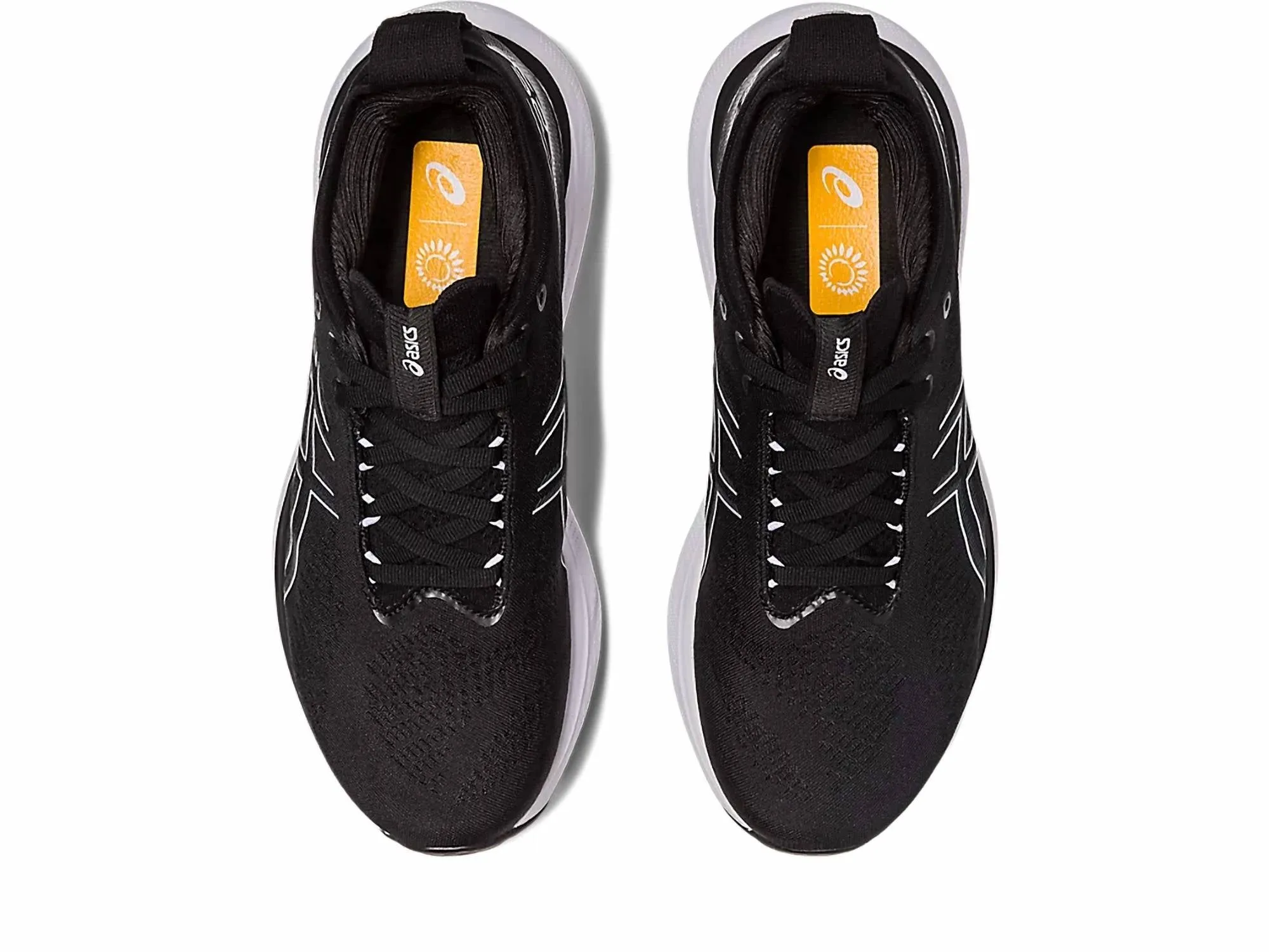 Women’S Gel-Nimbus 25 Running Shoes In Black/pure Silver