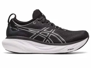 Women’S Gel-Nimbus 25 Running Shoes In Black/pure Silver