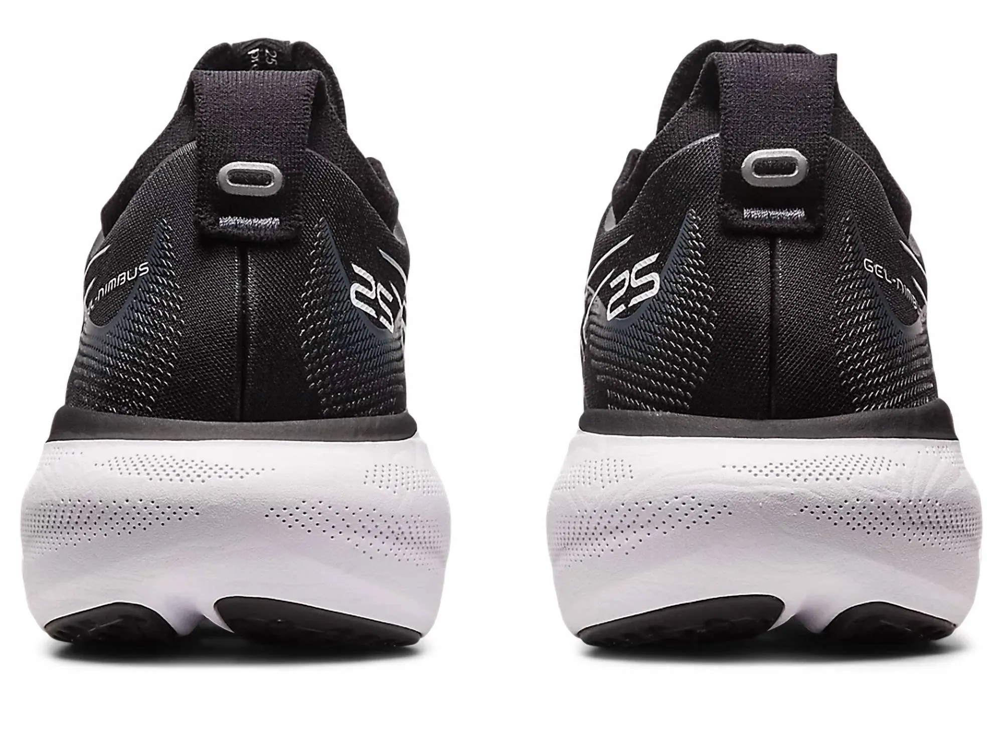 Women’S Gel-Nimbus 25 Running Shoes In Black/pure Silver