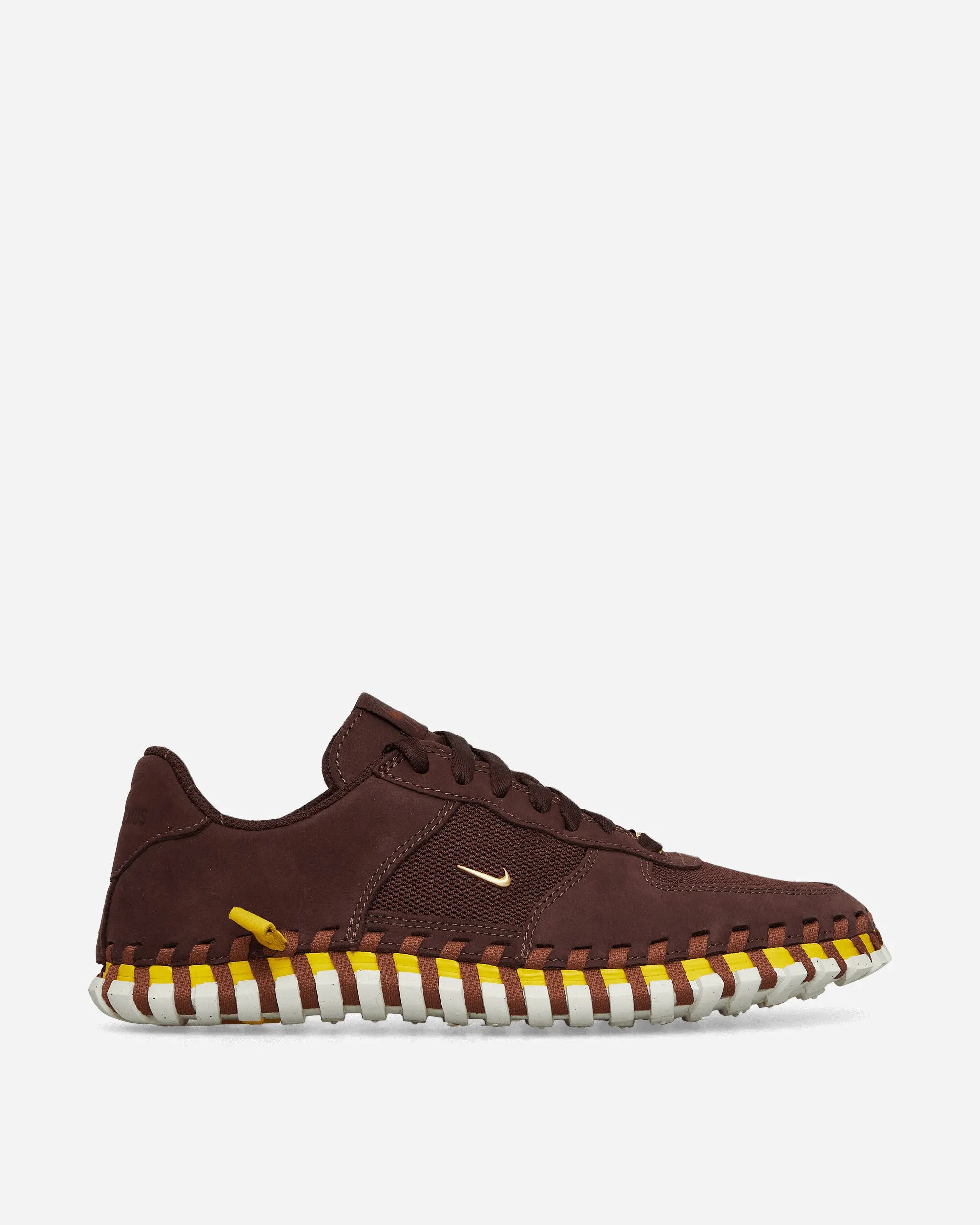 Women's JACQUEMUS J Force 1 Low LX Sneakers Earth / Metallic Gold