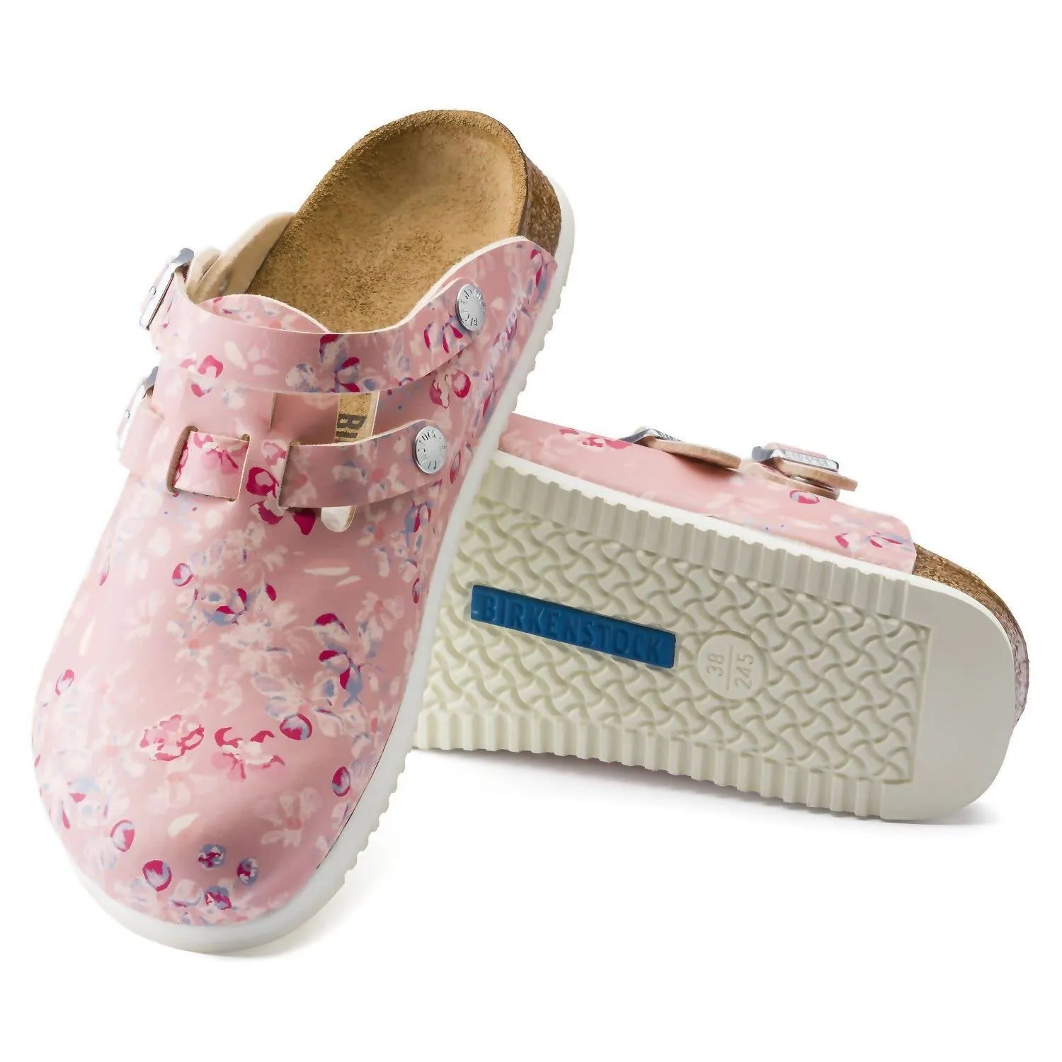 Women's Kay Professional Clog - Narrow Width In Flower Field Rose