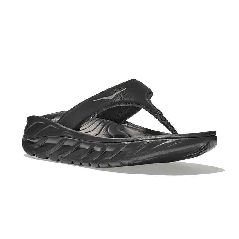 Women's Ora Recovery Flip Black/Dark Gull Gray
