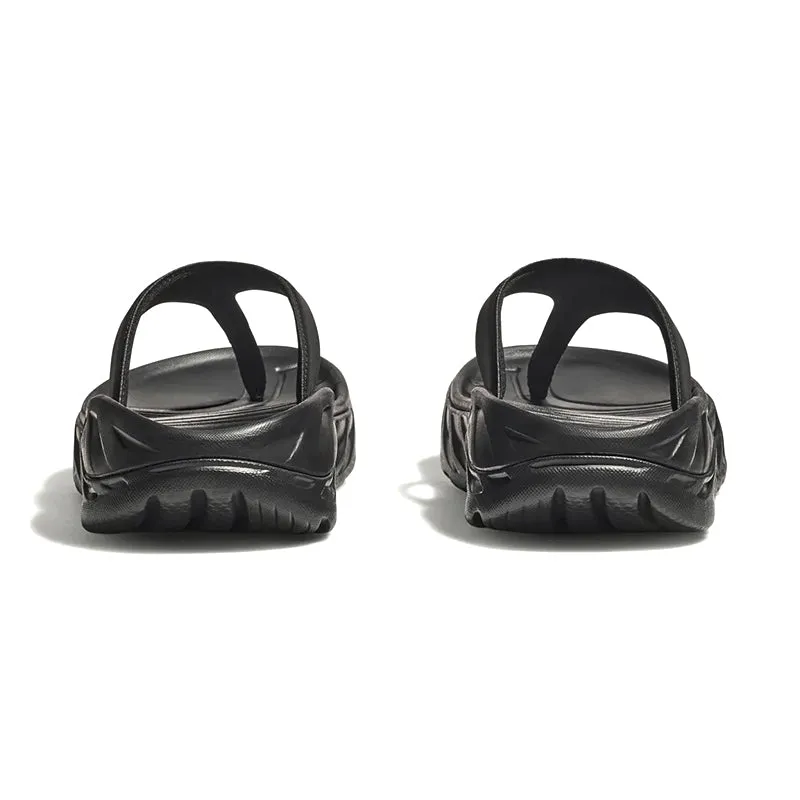 Women's Ora Recovery Flip Black/Dark Gull Gray