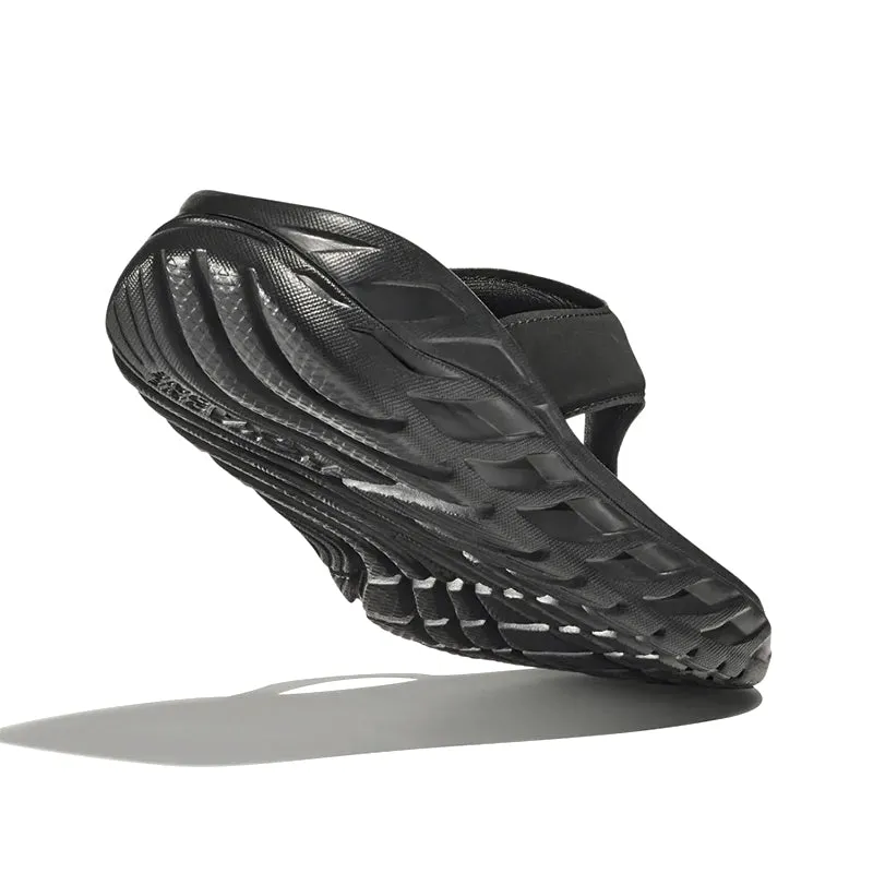 Women's Ora Recovery Flip Black/Dark Gull Gray