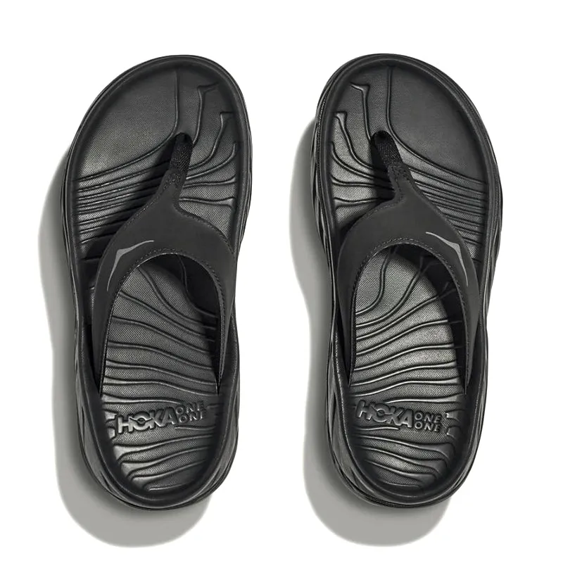 Women's Ora Recovery Flip Black/Dark Gull Gray