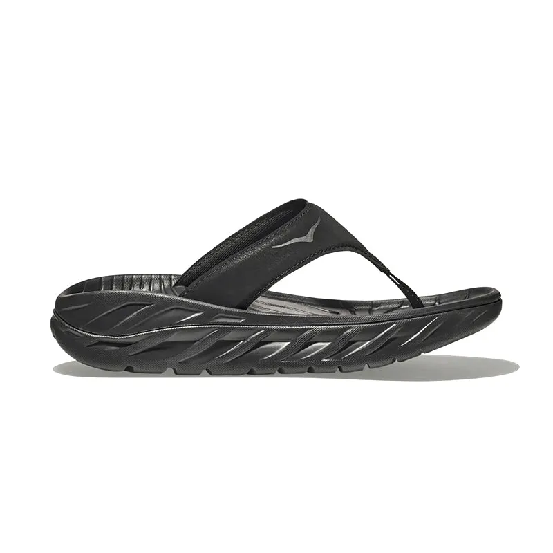 Women's Ora Recovery Flip Black/Dark Gull Gray