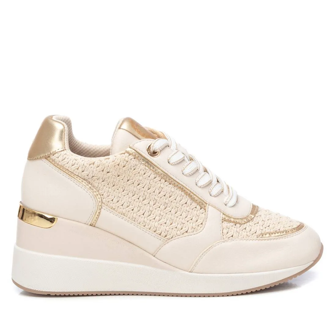 Women's Wedge Braided  Sneakers By XTI