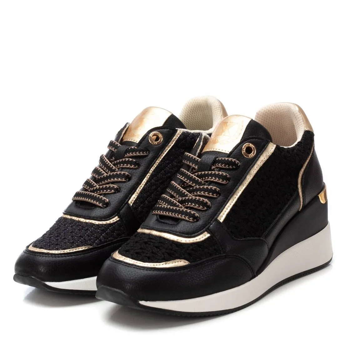 Women's Wedge Braided  Sneakers By XTI