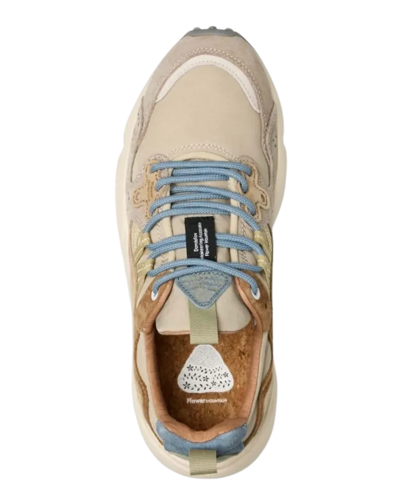 Yamano 3 Uni Shoes in Taupe & Light Beige