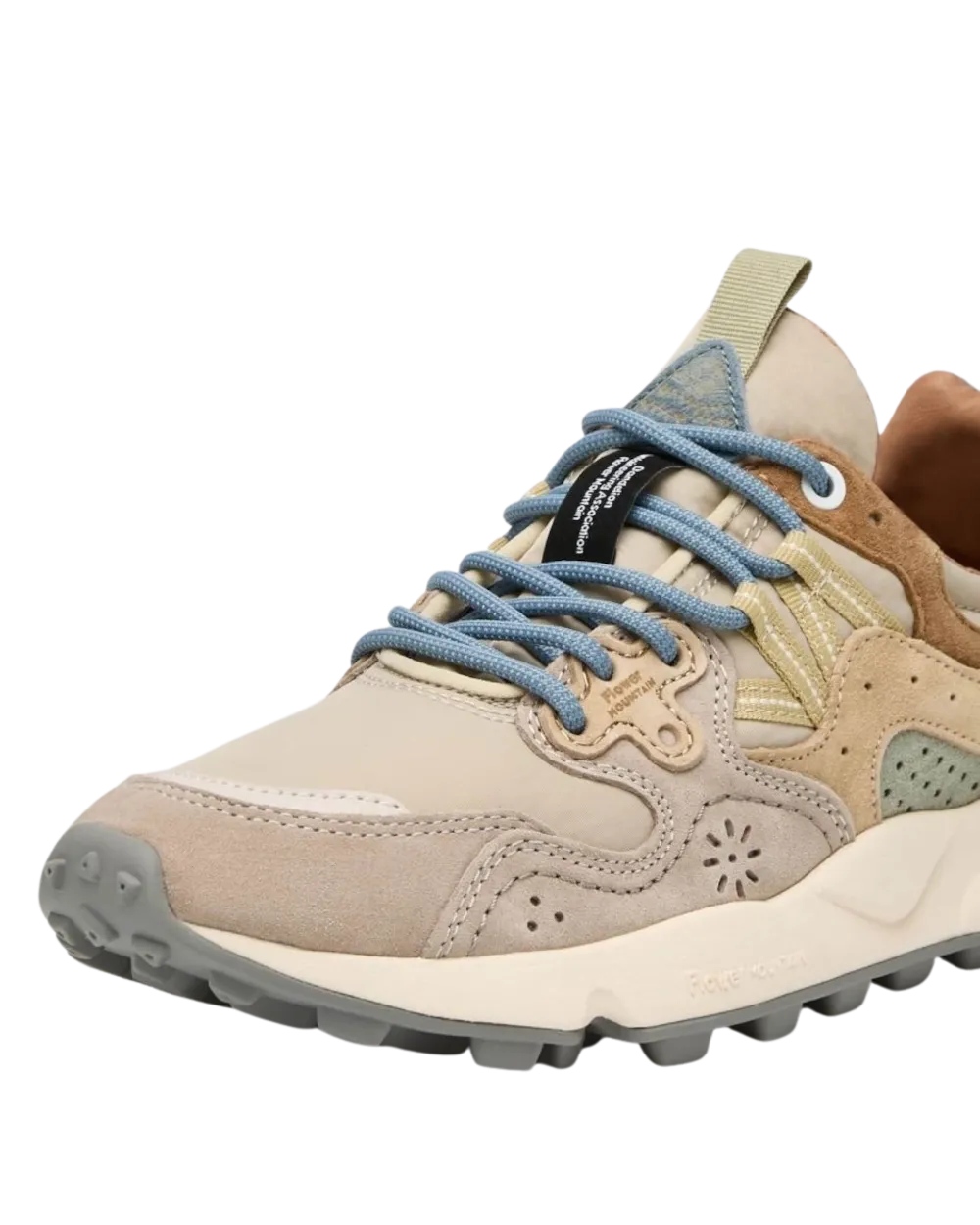 Yamano 3 Uni Shoes in Taupe & Light Beige